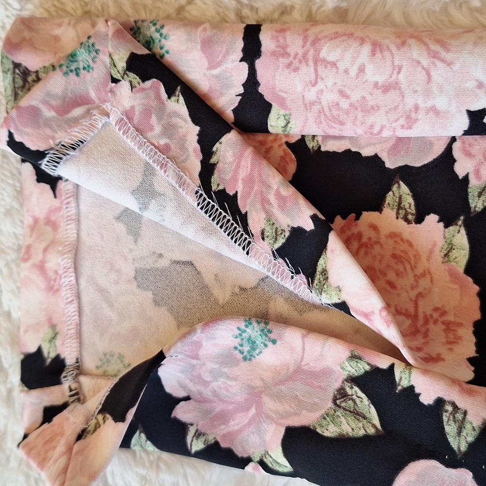 Zara Foral Pants Size XS - Picture 5 of 9